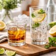 Set 12 Pahare Whisky, Apa Cristal Bohemia Timesquare