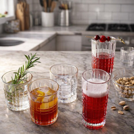 Set 12 Pahare Whisky si Apa Cristal Bohemia Ricky