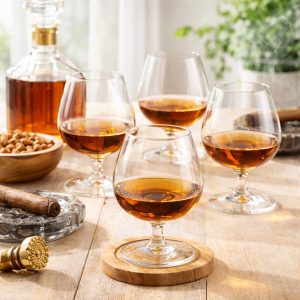 Set 6 Pahare Coniac Bohemia Apus 590 ml