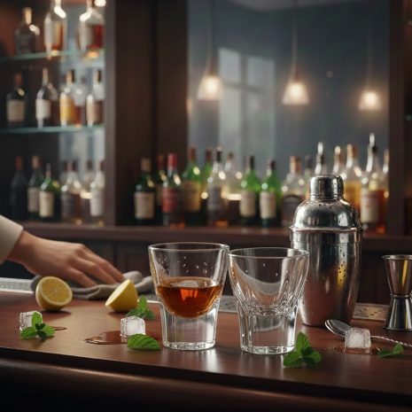 Set 6 Pahare Shot Cristal Bohemia Flair 45 ml