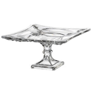 Platou Cristal Bohemia cu Picior X-Lady 30 cm