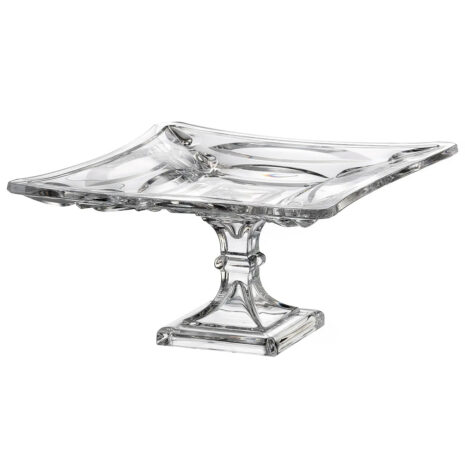 Platou Cristal Bohemia cu Picior X-Lady 30 cm