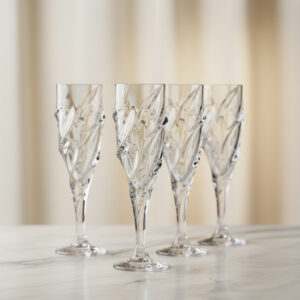 Set 6 Pahare Sampanie Bohemia Calypso 180 ml