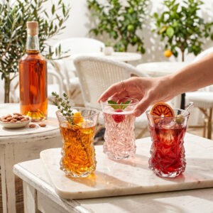 Set 6 Pahare Aperitiv Cristal Bohemia Glacier 140 ml