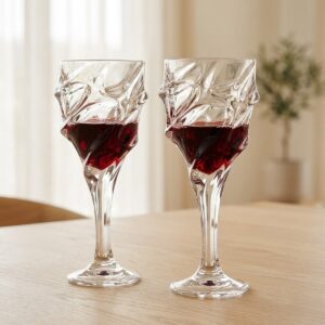 Set 6 Pahare Vin Rosu Bohemia Calypso 320 ml