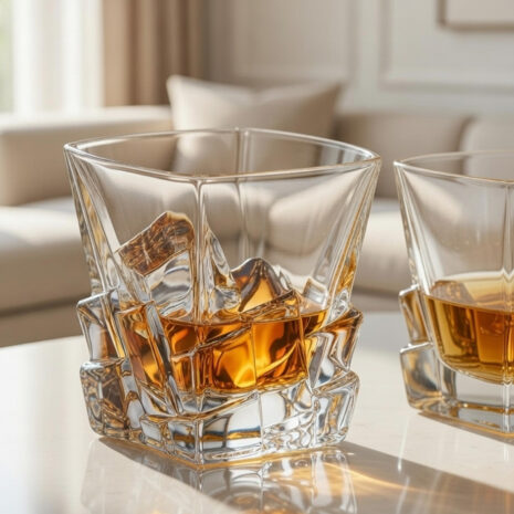 Set 6 Pahare Whisky Cristal Bohemia Crack 310 ml