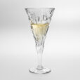 Set 6 Pahare pentru Vin Alb din Cristal Bohemia Crack 230 ml