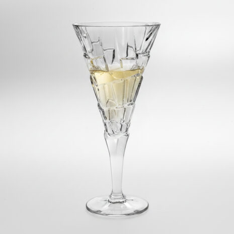 Set 6 Pahare pentru Vin Alb din Cristal Bohemia Crack 230 ml Set 6 Pahare pentru Vin Alb din Cristal Bohemia Crack 230 ml