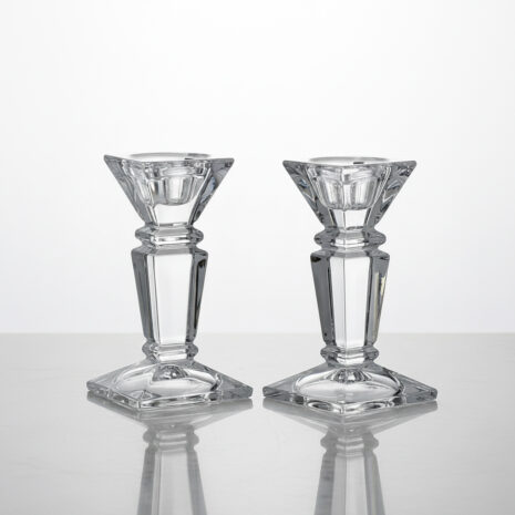 Set 2 Sfesnice Cristal Bohemia Empery 20.5 cm