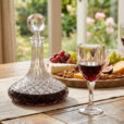 Set 6 Pahare de Vin cu Decantor Cristal Bohemia Sheffiled