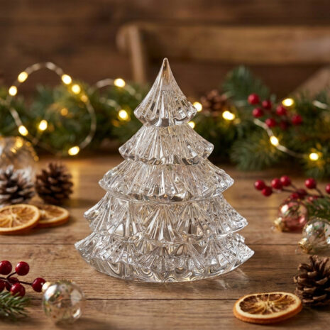 Bomboniera din Cristal Bohemia Brad 16.5 cm Bomboniera din Cristal Bohemia Brad 16.5 cm