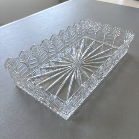 Platou din Cristal Bohemia 5866 1 Platou din Cristal Bohemia 34 cm
