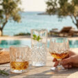 Set 18 Pahare Whisky Apa si Coniac Cristal Bohemia Sheffield