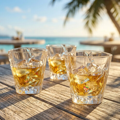 Set 12 Pahare Whisky Cristal Bohemia Eskymos 270 ml