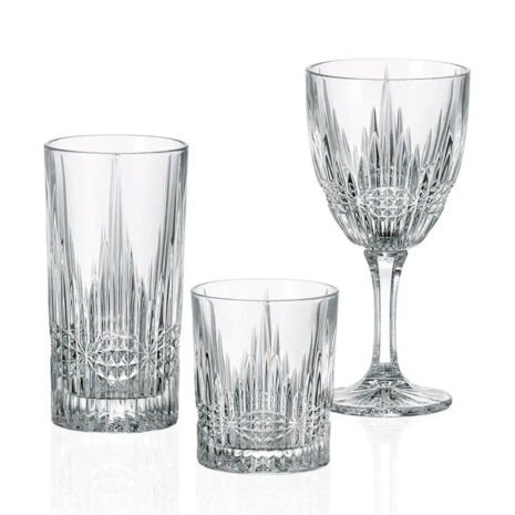 Set 18 Pahare Vin, Apa si Whisky Cristal Bohemia Vibes Set 18 Pahare Vin Apa si Whisky Cristal Bohemia Vibes