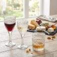 Set 18 Pahare Vin si Whisky Cristal Bohemia Diana