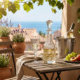 Set 6 Pahare Vin Alb cu Sticla Cristal Bohemia Soho