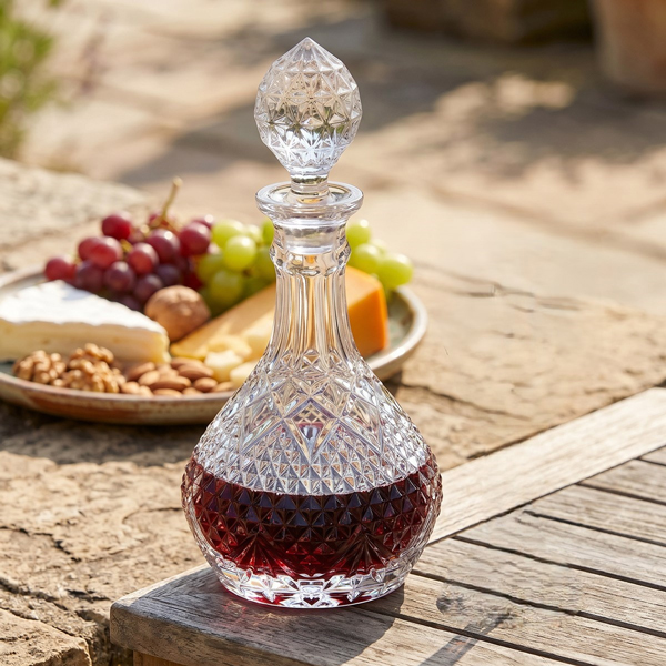 Sticla, Decantor sau carafa sin Cristal Bohemia