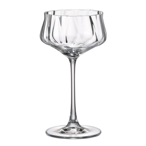 Set 6 Pahare Martini de la Bohemia Cettia Optic 300 ml Set 6 Pahare Martini de la Bohemia Cettia Optic 300 ml