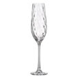 Set 6 Pahare de Sampanie Bohemia Cora 260 ml