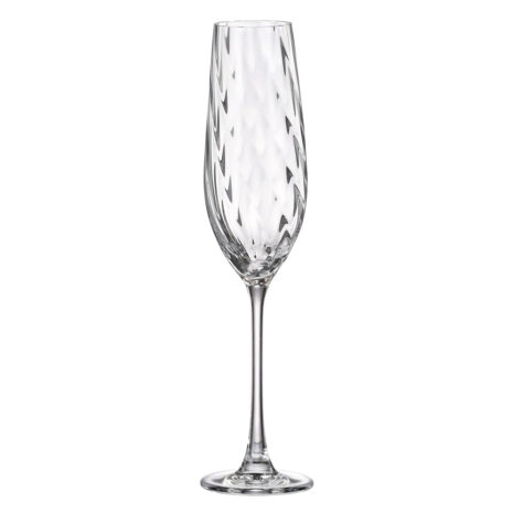 Set 6 Pahare de Sampanie Bohemia Cora 260 ml Set 6 Pahare de Sampanie Bohemia Cora 260 ml