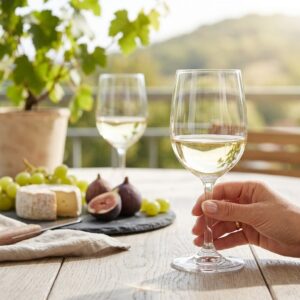 Set 6 Pahare de Vin Alb Bohemia Athene 350 ml