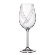 Set 6 Pahare de Vin Alb Bohemia Colibri Optic 350 ml