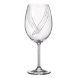 Set 6 Pahare Vin Rosu Bohemia Colibri Optic 580 ml