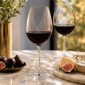 Set 6 Pahare Vin Rosu Bohemia Colibri Optic 580 ml