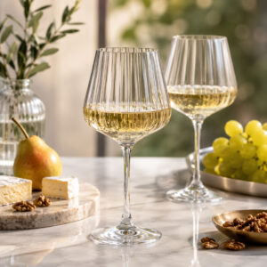 Set 6 Pahare Vin Alb Bohemia Corvus Optic 350 ml