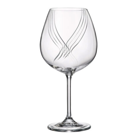 Set 6 Pahare de Vin Rosu Bohemia Colibri Optic 650 ml Set 6 Pahare de Vin Rosu Bohemia Colibri Optic 650 ml