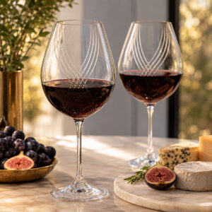 Set 6 Pahare de Vin Rosu Bohemia Colibri Optic 650 ml