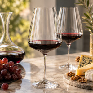Set 6 Pahare pentru Vin Rosu Bohemia Colibri Optic 750 ml