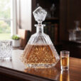 Set 12 Pahare Lichior cu Decantor din Cristal Bohemia Alexandra