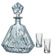 Set 12 Pahare Shot cu Decantor Bohemia Alexandra