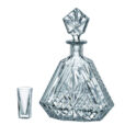 Set 6 Pahare Lichior cu Sticla din Cristal Bohemia Alexandra