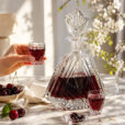 Set 6 Pahare Visinata cu Sticla din Cristal Bohemia Alexandra