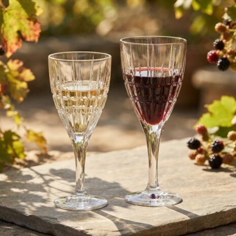 Set 8 Pahare Vin din Cristal Bohemia Dover Set 8 Pahare Vin din Cristal Bohemia Dover