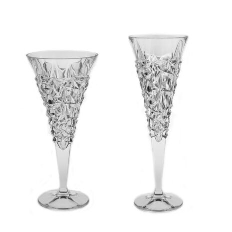 Set 12 Pahare Vin si Sampanie Cristal Bohemia Glacier Set 12 Pahare Vin si Sampanie Cristal Bohemia Glacier