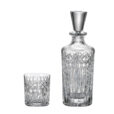 Set 6 Pahare Whisky cu Decantor Cristal Bohemia Lenas